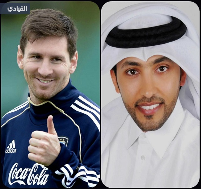 سيلفي فهد الكبيسي وميسي يغزو مواقع التواصل الاجتماعي‎